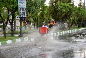 بارش‌های رگباری با احتمال بروز سیلاب در خراسان رضوی