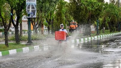 بارش‌های رگباری با احتمال بروز سیلاب در خراسان رضوی