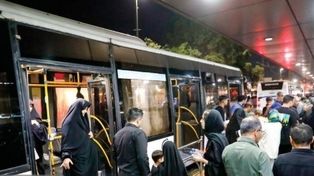 خدمت‌رسانی شبانه‌روزی ناوگان حمل‌ونقل شهری مشهد به زائران