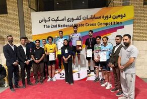 درخشش اسکیت‌بازان خراسان رضوی در کراس کشور/کسب 7 مدال رنگارنگ 