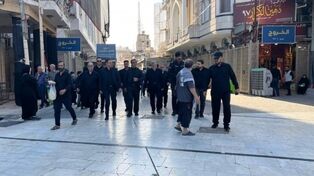 ورود شهردار مشهد و استاندار خراسان رضوی به نجف برای بازدید از مواکب و تشرف به حرم مطهر امام علی (ع)