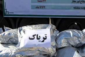 کشف ۱۶۸ کیلو تریاک از خودروی تریلر در خراسان رضوی