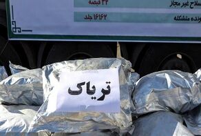 کشف ۱۶۸ کیلو تریاک از خودروی تریلر در خراسان رضوی