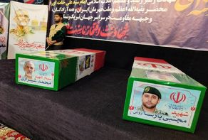 مراسم تشییع و تدفین پیکر رئیس دفتر نظامی رهبر شهید انقلاب اسلامی در مشهد برگزار شد (۲۴ اسفند ۱۴۰۴)