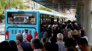 ثبت رکورد ۹.۵ میلیون سفر رایگان در مشهد | بار سنگین جابه‌جایی عزاداران «آقای شهید ایران» روی دوش اتوبوسرانی