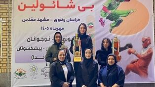 خراسان رضوی قهرمان مسابقات بی‌شائولین ووشو بانوان کشور شد