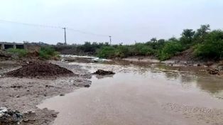 سیلاب در گرمسار؛ محور تهران-مشهد باز است