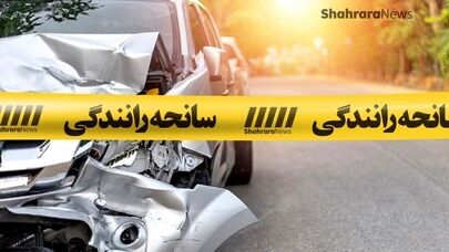 برخورد مرگبار پژو ۴۰۵ با تیرچراغ برق