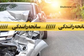 برخورد مرگبار پژو ۴۰۵ با تیرچراغ برق