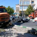 مسیر غرب به شرق تقاطع هاشمیه–فکوری در مشهد مسدود شد