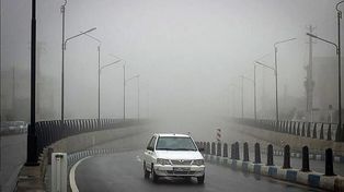 بارش برف و باران همراه با مه غلیظ در جاده‌های خراسان رضوی (۲۳ اسفند ۱۴۰۴)