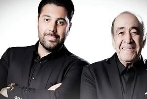 گریه های احسان خواجه امیری در مراسم تشییع پدرش / همه حضار همراهی اش کردند