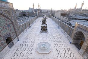 بست شیخ بهایی حرم مطهر رضوی بازگشایی شد