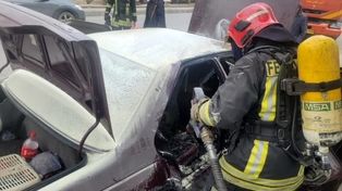 نجات ۲ کودک خردسال از آتش سوزی خودرو در مشهد + جزییات (۱۵ فروردین ۱۴۰۵)