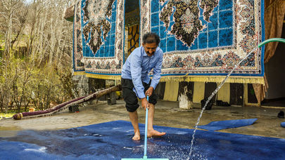 جولان قالیشویی های غیرمجاز در مشهد