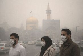 گردوغبار در راه خراسان رضوی 