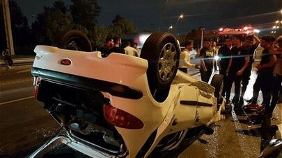 جان‌باختن ۲ جوان در تصادف مرگبار محور نیشابور به مشهد