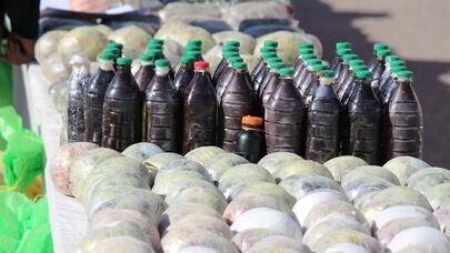 کشف ۱۰ گیلوگرم تریاک از یک خودرو در بجستان