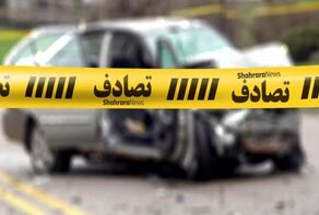 تصادف پراید با تیبا در جاده تربت حیدریه-مشهد ۸ مصدوم برجا گذاشت