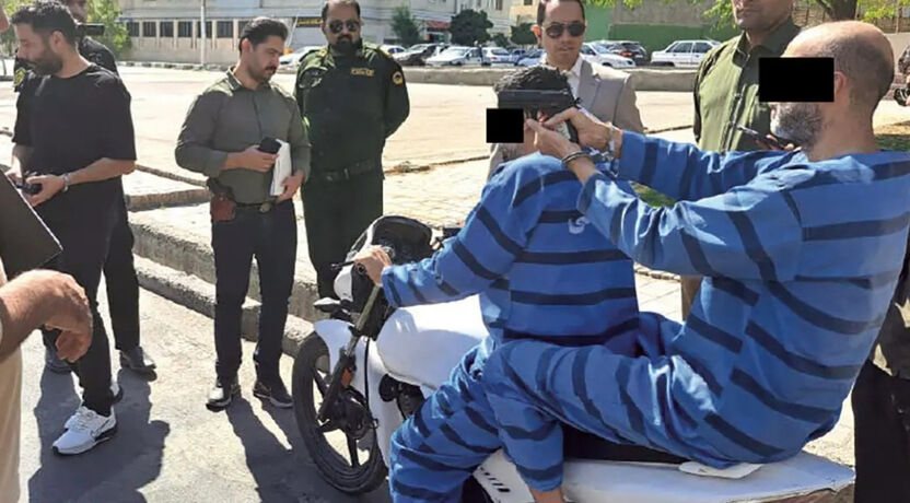 بازسازی صحنه جرم توسط عاملان شهادت ۲  بسیجی در مشهد/ اعتراف صریح به جنایت علیه مدافعان امنیت