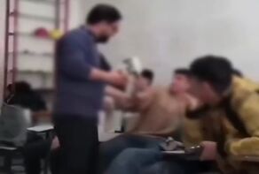 ویدیوی پربازدید از زد و خورد یک معلم و دانش‌آموز 