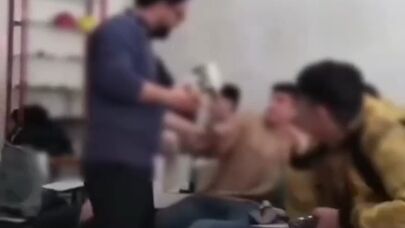 ویدیوی پربازدید از زد و خورد یک معلم و دانش‌آموز 