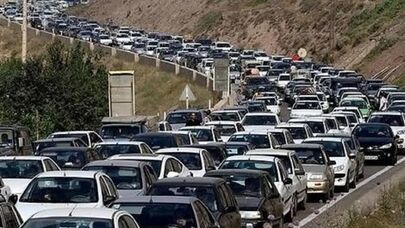 آغاز موج بازگشت مسافران/ترافیک سنگین در محورهای خراسان رضوی